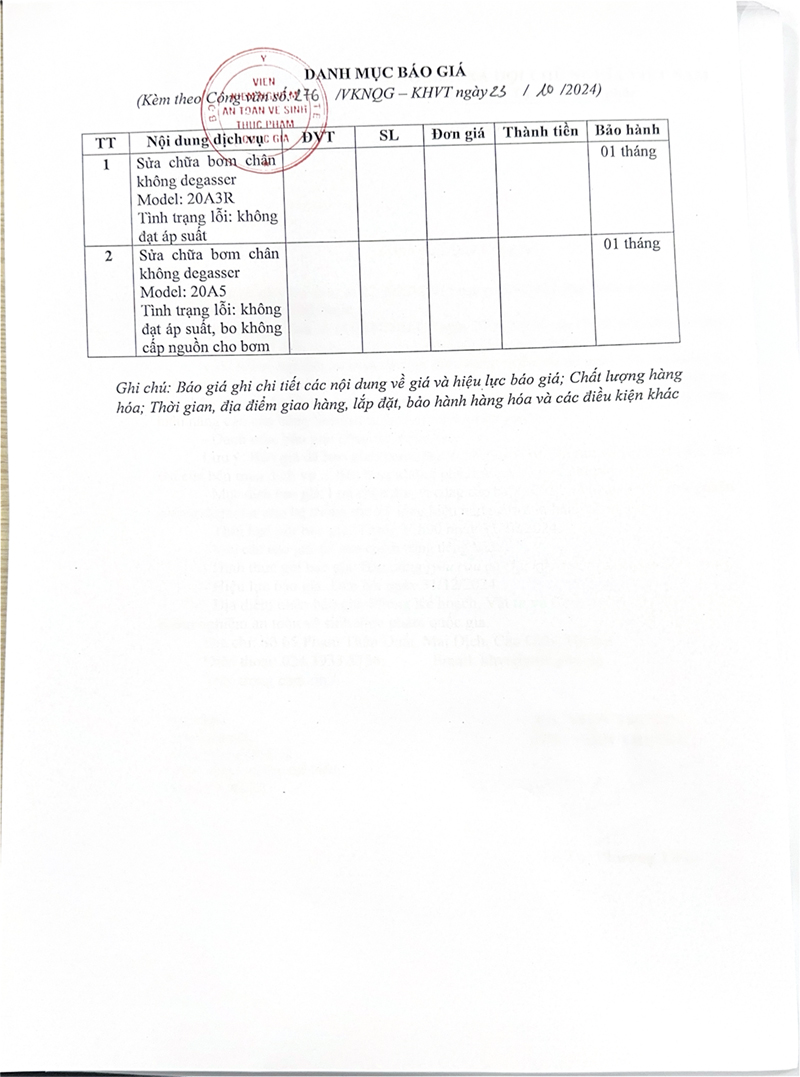 Báo giá sửa bơm chân không-2